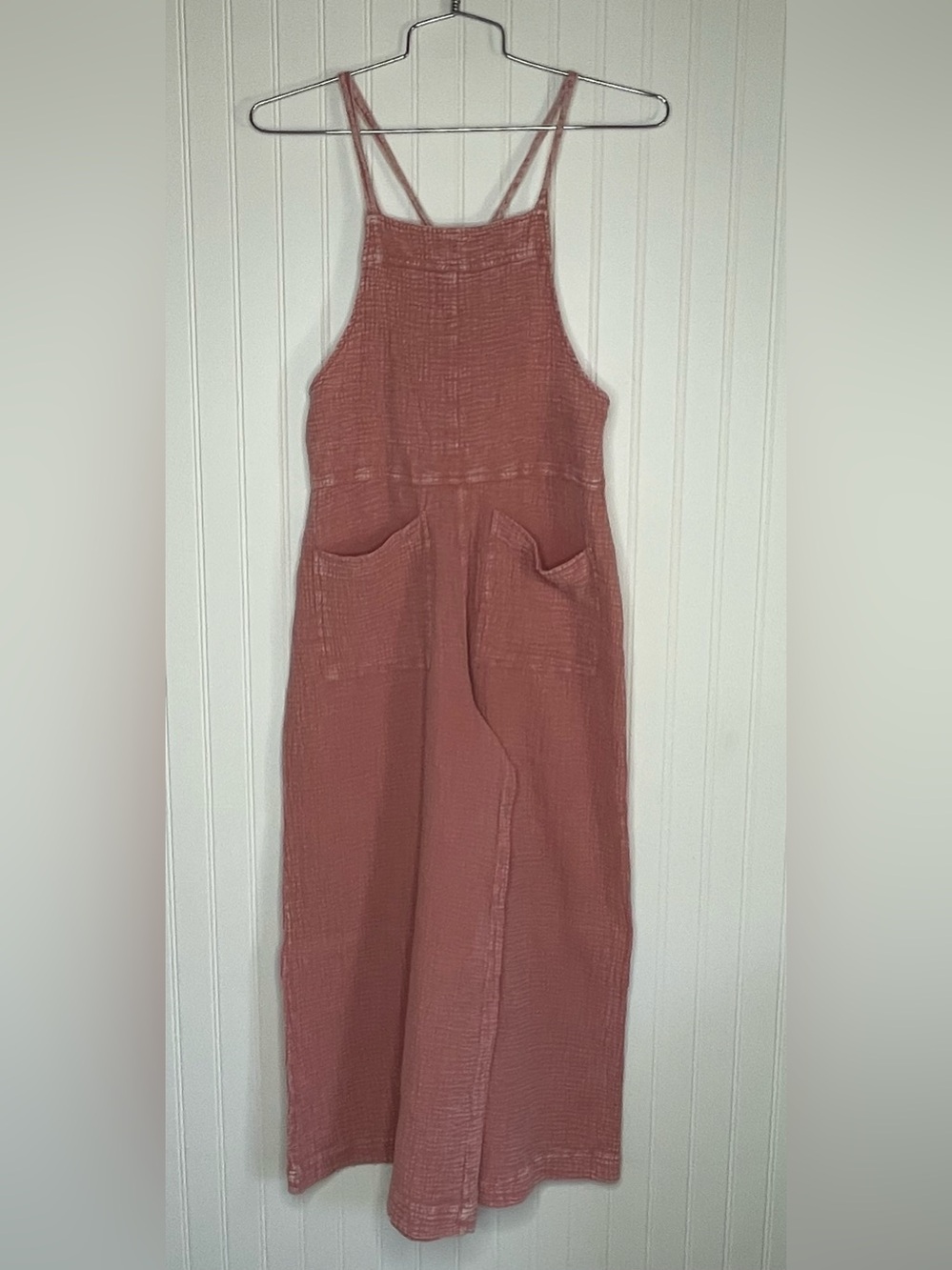 Easel Gauze Jumpsuit - Picture 2 of 10